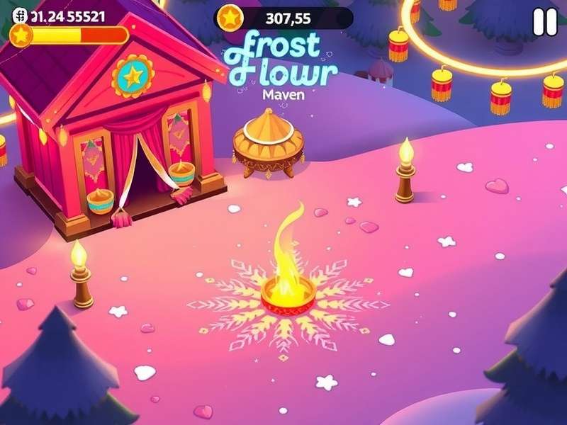 Frost Flow Maven Gameplay Screenshot